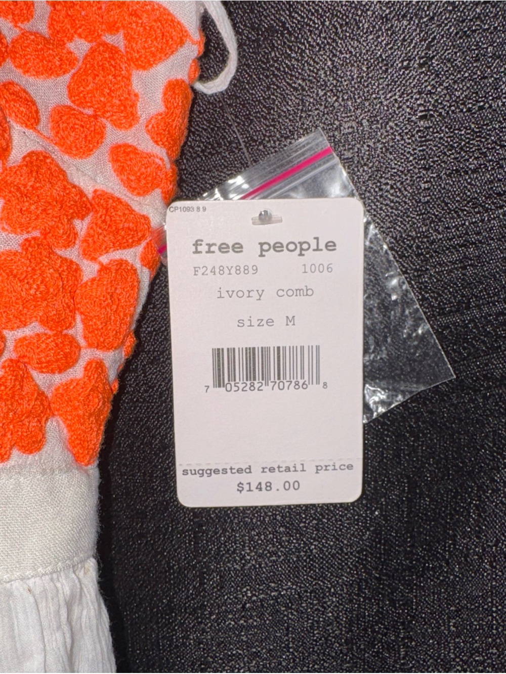 NWT Free People India Gauze Cloud Watching Dress Retail $148 - Picture 5 of 5